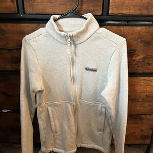 Columbia Cream Knit Sweater